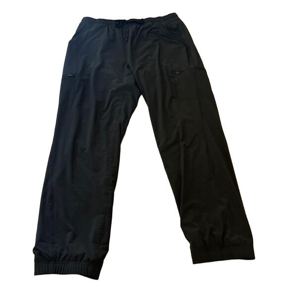 Eddie Bauer Pants - Eddie Bauer Polar Lined Pull On Travel Pants 14 Women Black Gorpcore Outdoors